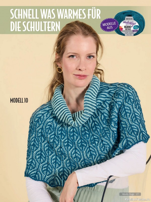 Вязаные проекты в журнале &laquo;Woolly Hugs Maschenwelt №2 2026&raquo;