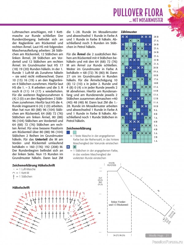 Вязаные проекты в журнале «Woolly Hugs Maschenwelt №6 2025»