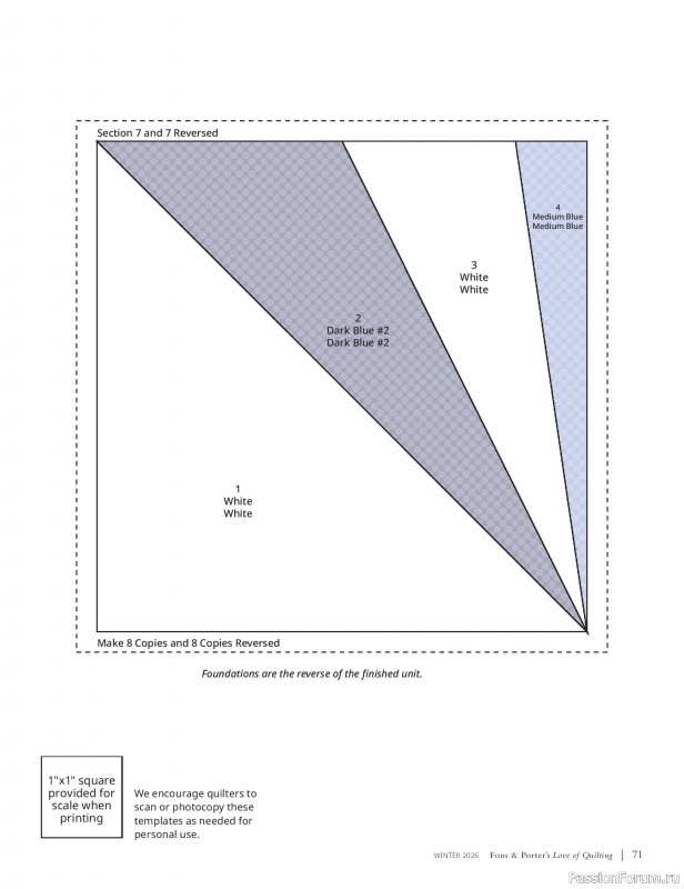 Коллекция проектов для рукодельниц в журнале «Fons & Porter's Love of Quilting - Winter 2026»