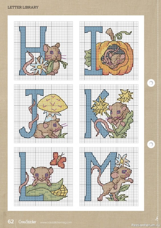 Коллекция вышивки в журнале «CrossStitcher №388 2022»