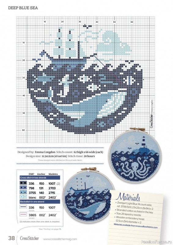 Коллекция вышивки в журнале &laquo;CrossStitcher №438 2026&raquo;