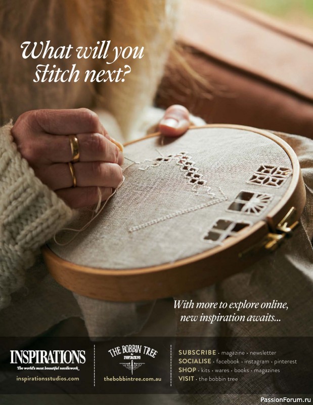 Коллекция вышивки в журнале &laquo;Inspirations №130 2026&raquo;