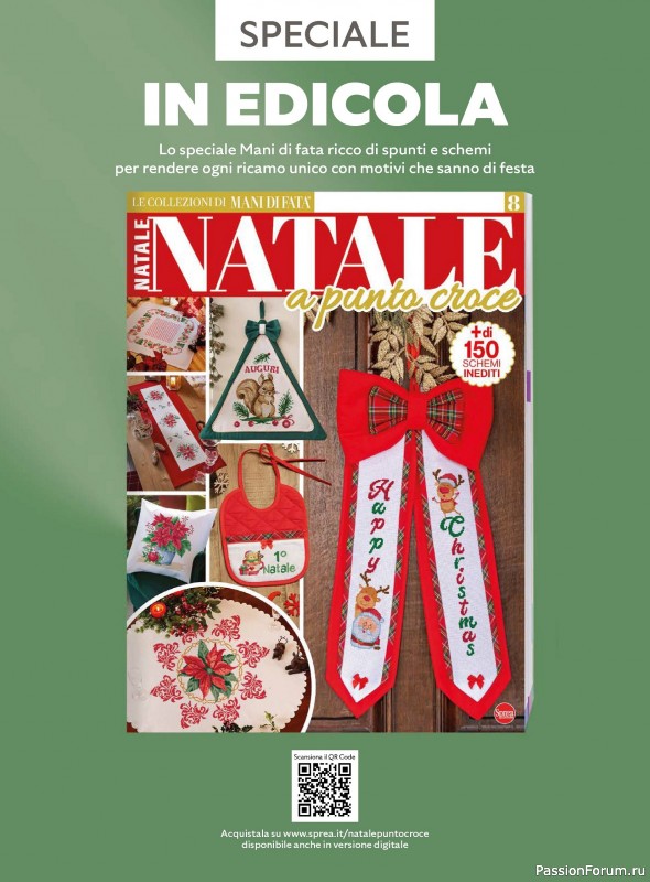 Коллекция вышивки в журнале «Profilo Punto Croce №10 2025»