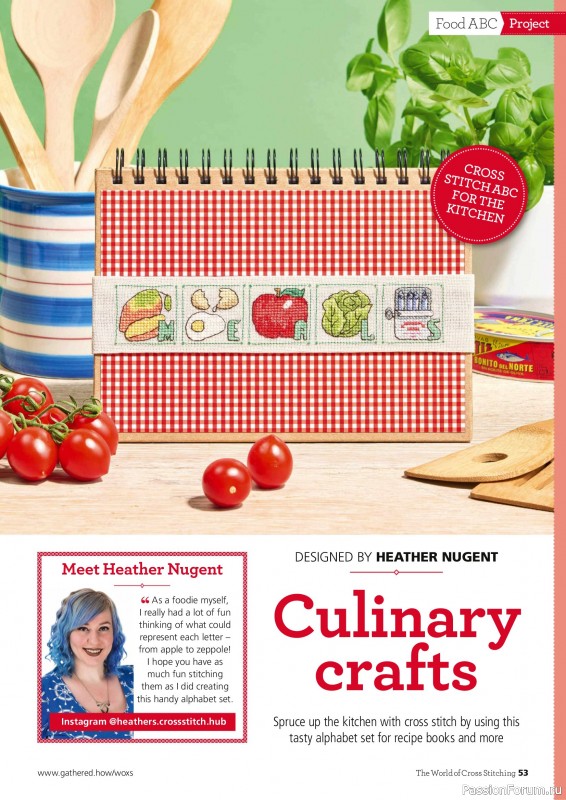 Коллекция вышивки в журнале &laquo;The World of Cross Stitching №369 2026&raquo;