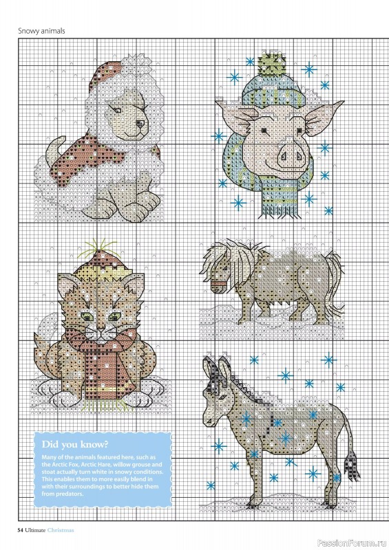 Коллекция вышивки в журнале «Ultimate Crossstitch Christmas №7 2025»