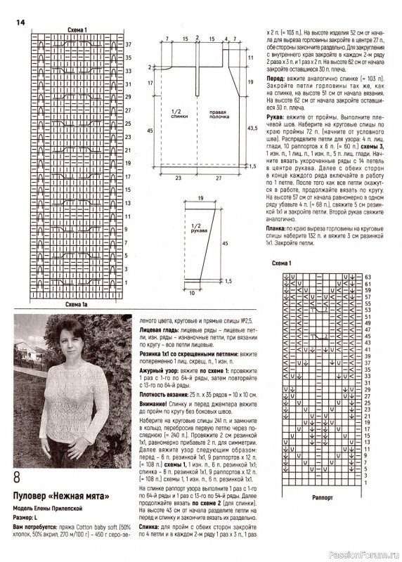 Вязаные модели в журнале «Вязаная одежда для солидных дам №5 2023»