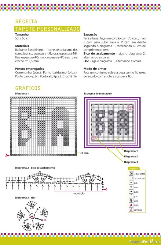 Вязаные проекты крючком в журнале «Artesanato Simples №7 2022 - Croche»