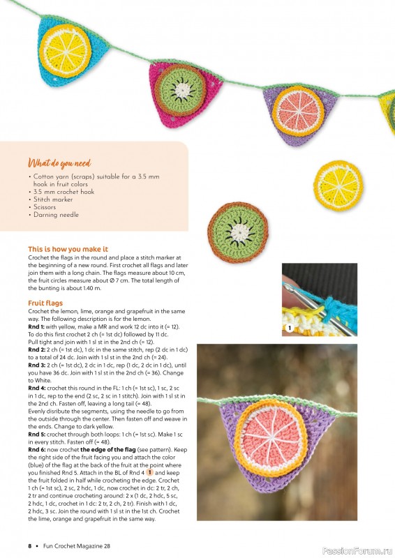 Вязаные проекты крючком в журнале &laquo;Fun Crochet Magazine №28 2026&raquo;