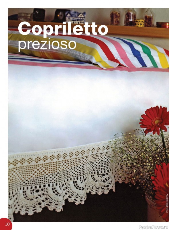 Вязаные проекты крючком в журнале «Motivi all’Uncinetto №58 2022»