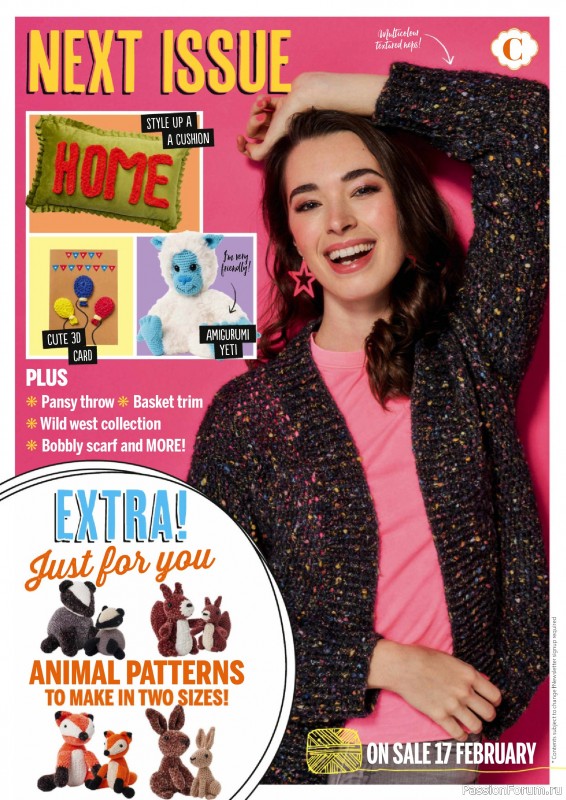 Вязаные проекты крючком в журнале &laquo;Simply Crochet №171 2026&raquo;