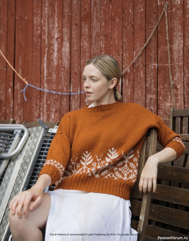 Вязаные проекты в книге «Knitted Kalevala»