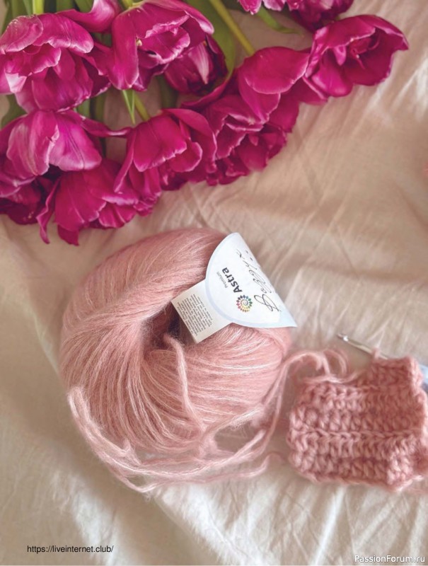 Вязаные проекты в книге «Поперечное вязание крючком от А до Я»