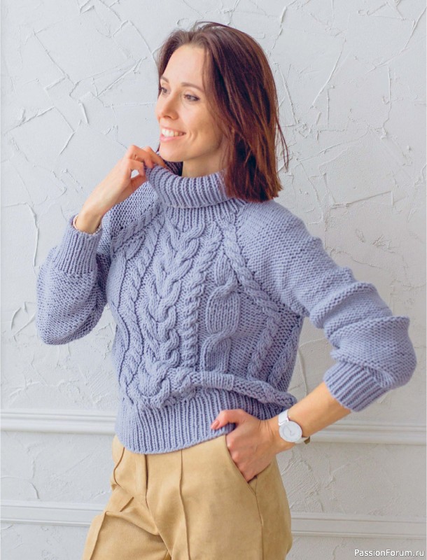 Вязаные проекты в книге &laquo;Реглан сверху&raquo;.