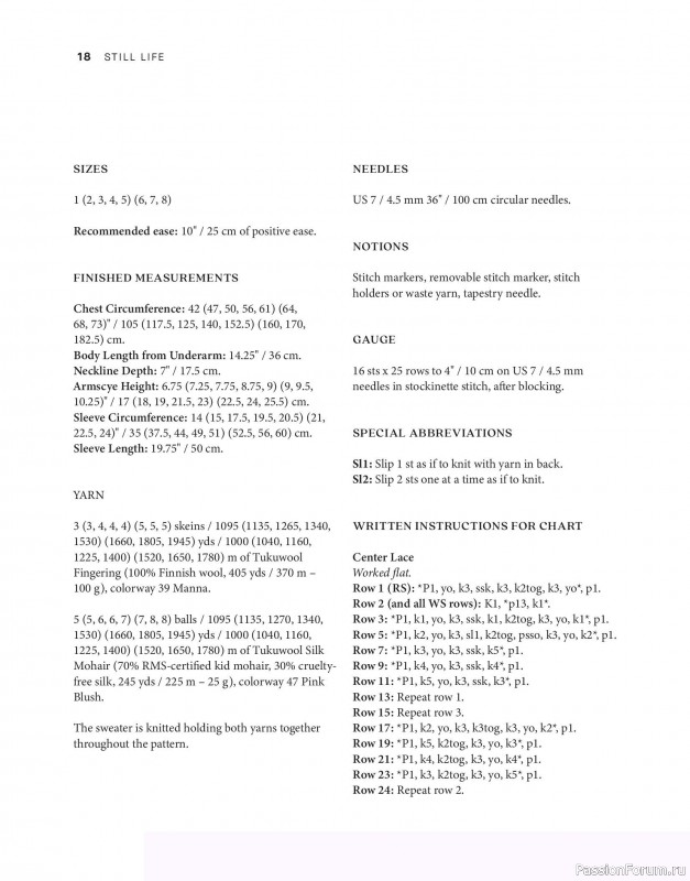 Вязаные проекты в книге &laquo;Tukubook&raquo;.