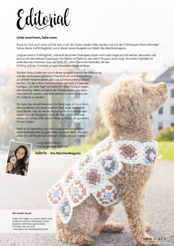 Вязаные проекты в журнале &laquo;H&auml;keln das MaschenMagazin №54 2026&raquo;