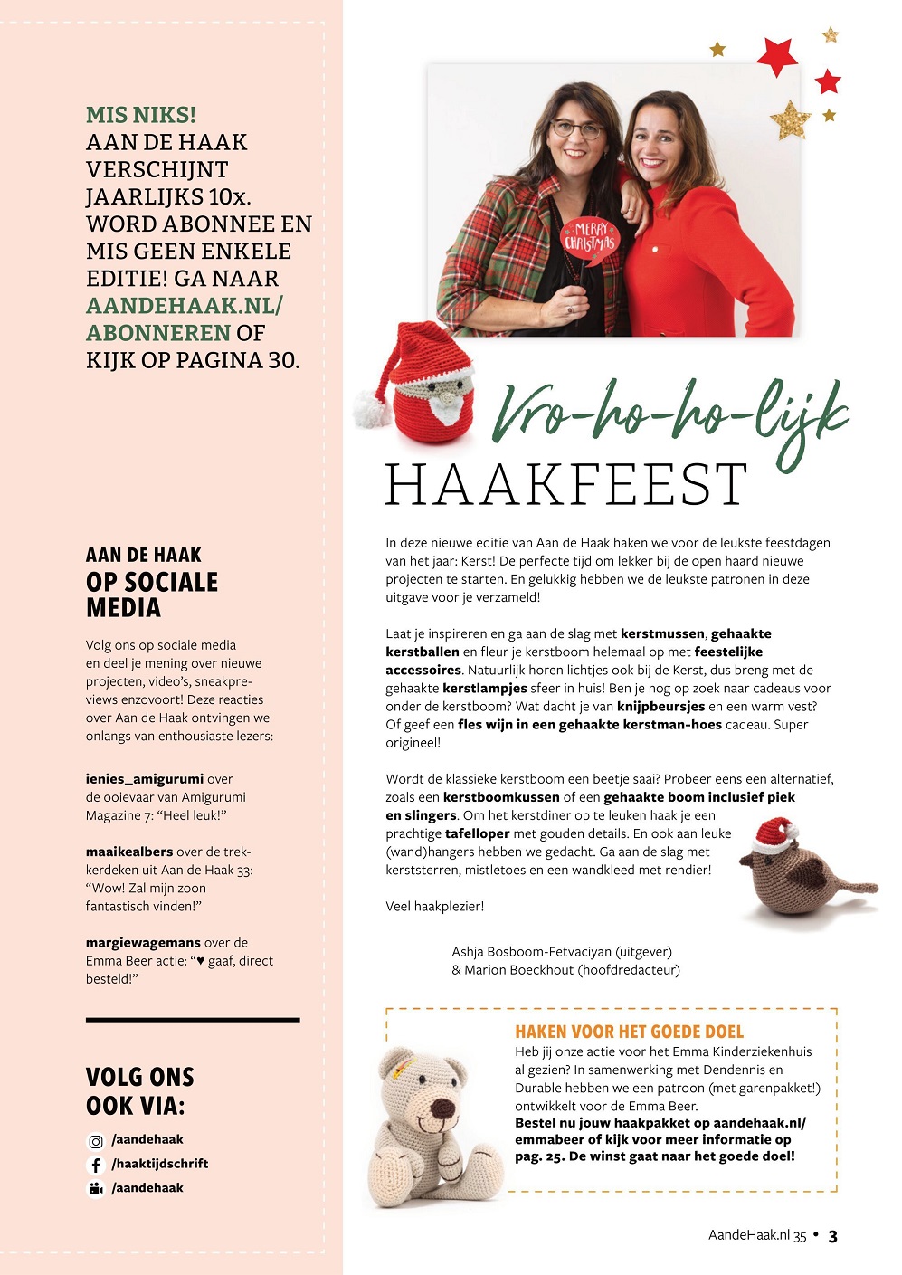 Журнал &quot;Aan de Haak&quot; - Oktober 2021