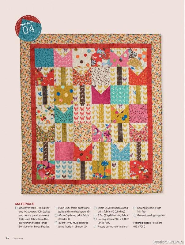 Коллекция проектов для рукодельниц в журнале &laquo;Australian Homespun №232 2026&raquo;