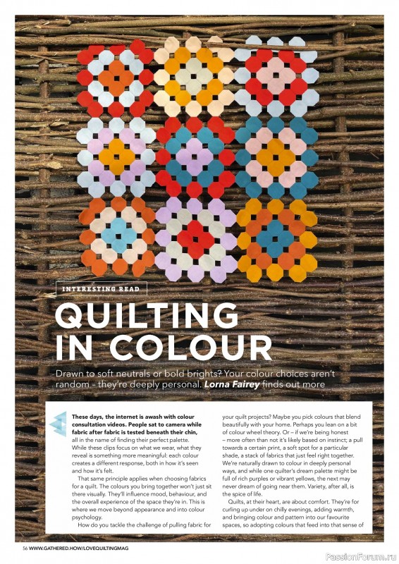 Коллекция проектов для рукодельниц в журнале &laquo;Love Patchwork & Quilting №163 2026&raquo;