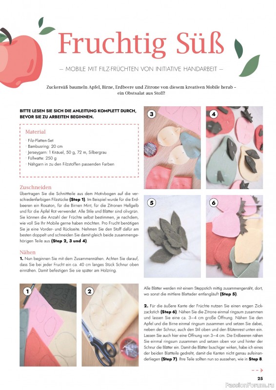 Коллекция проектов для рукодельниц в журнале «Patchwork & Nähen №2 2026»