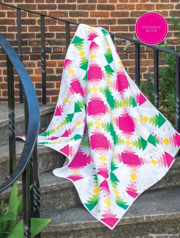 Коллекция проектов для рукодельниц в журнале «Quilters Companion №136 2025»