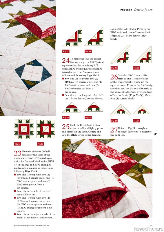 Коллекция проектов для рукодельниц в журнале «Todays Quilter №133 2025»