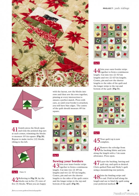 Коллекция проектов для рукодельниц в журнале «Todays Quilter №133 2025»