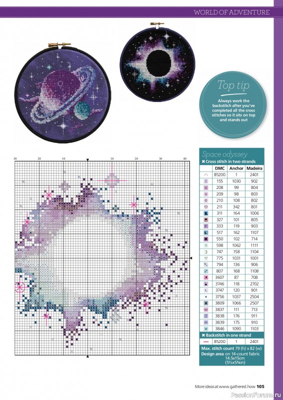 Коллекция вышивки в журнале «Ultimate CrossStitch Collection - Contemporary 2026»