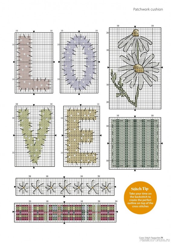 Коллекция вышивки в журнале «Cross Stitch Favourites - Spring 2023»