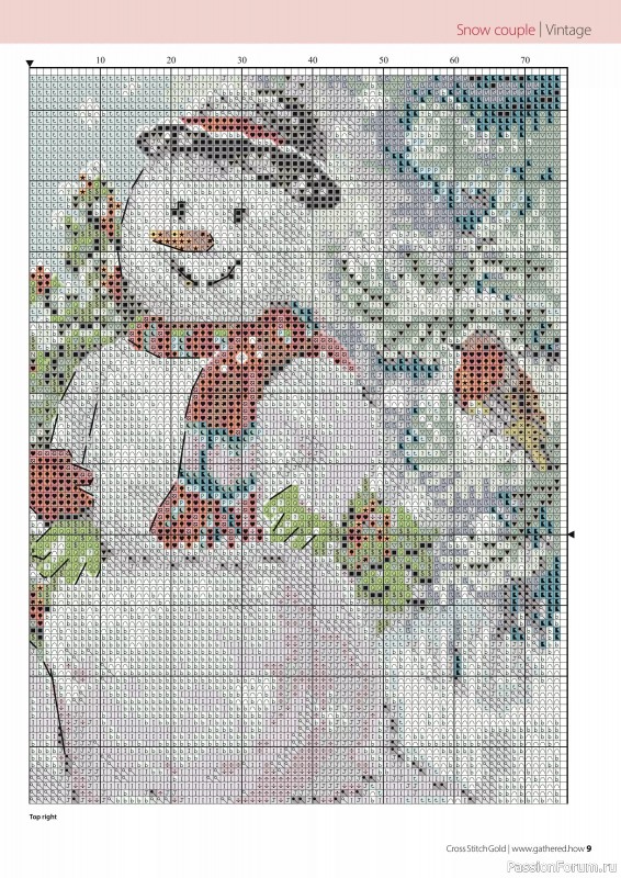 Коллекция вышивки в журнале «Cross Stitch Gold - Christmas 2024»