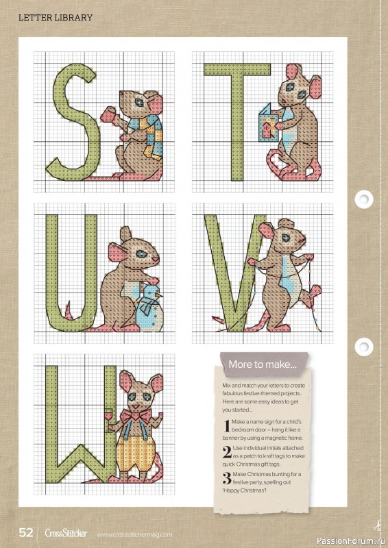 Коллекция вышивки в журнале «CrossStitcher №430 2025»