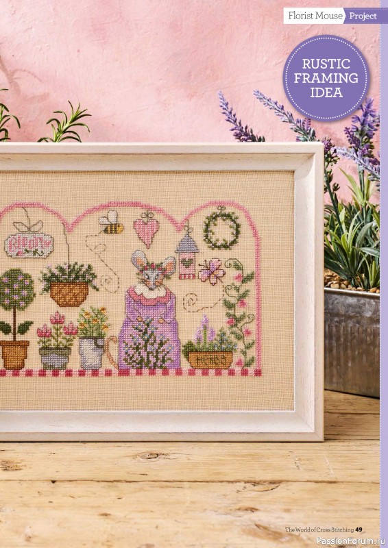 Коллекция вышивки в журнале &laquo;The World of Cross Stitching №372 2026&raquo;