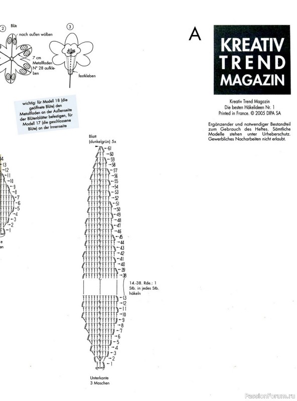 Kreativ Trend Magazin №1 2004 Die besten Haekelideen