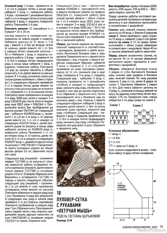 Школа вязания в журнале «Азбука вязания №3 2022»