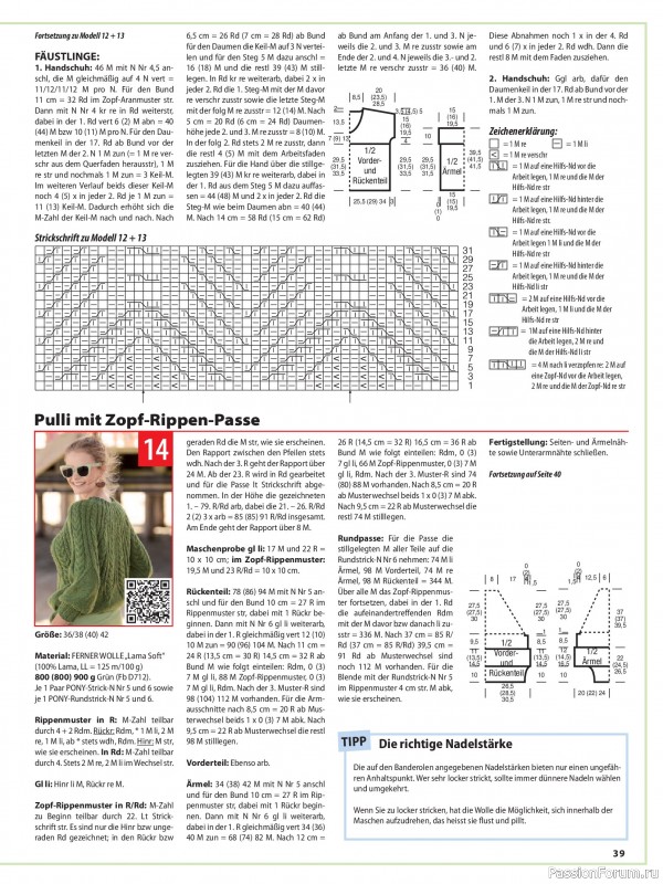 Вязаные модели в журнале «Sabrina №1 2026»