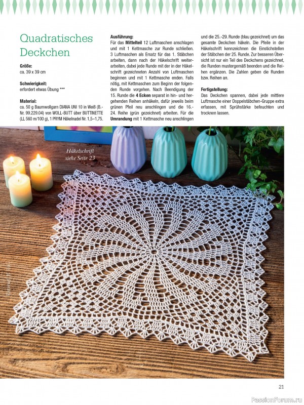 Вязаные проекты крючком в журнале «Dekoratives Hakeln №188 2026»