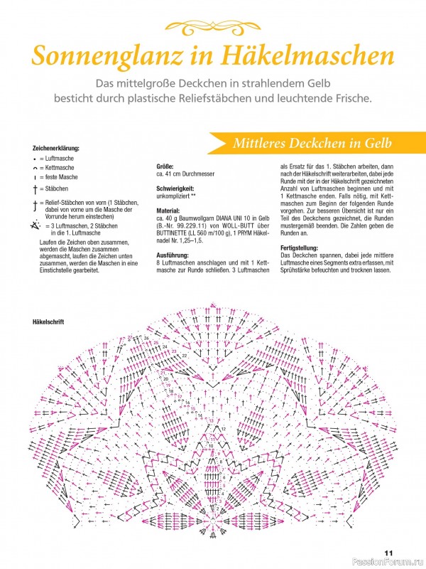 Вязаные проекты крючком в журнале «Filethakeln Leicht Gemacht №3 2026»
