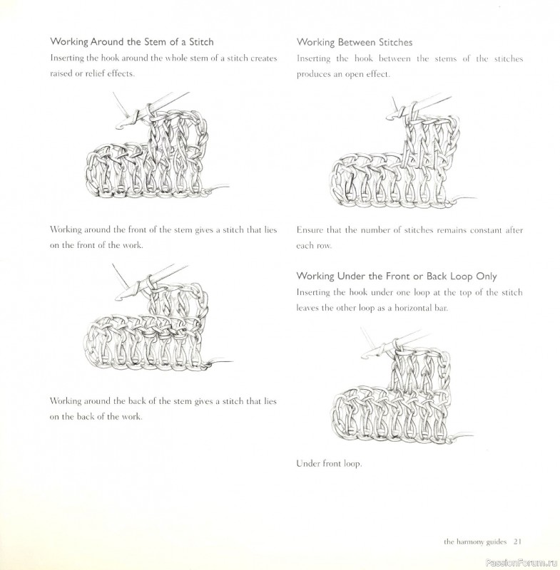 Вязаные проекты в книге &laquo;Crochet Stitch Motifs&raquo;.