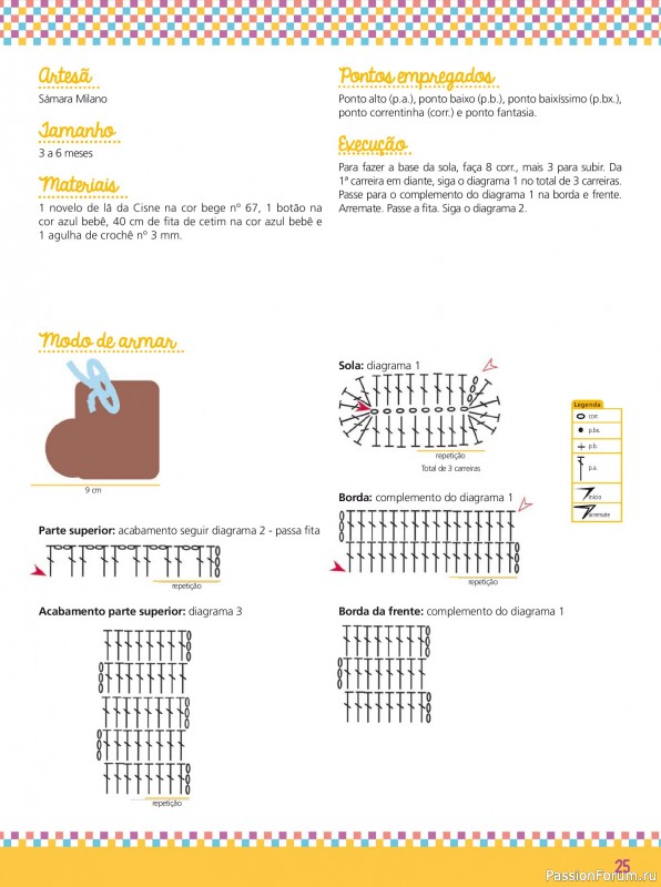 Вязаные проекты в журнале &laquo;Artesanato Simples Ed.83 Croche e Trico Bebe&raquo;