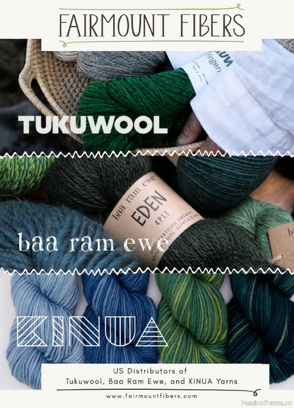 Вязаные проекты в журнале «Farm & Fiber Knits - Fall 2026»