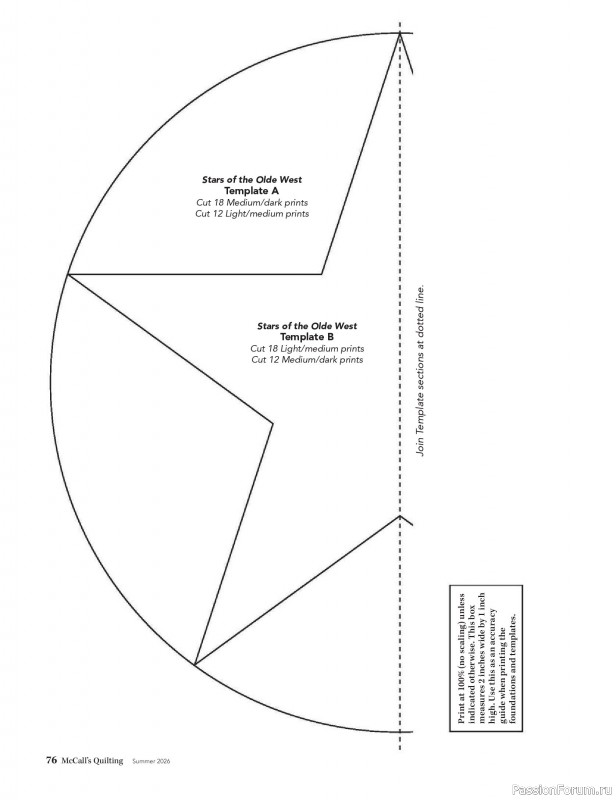 Коллекция проектов для рукодельниц в журнале &laquo;McCall's Quilting - Summer 2026&raquo;