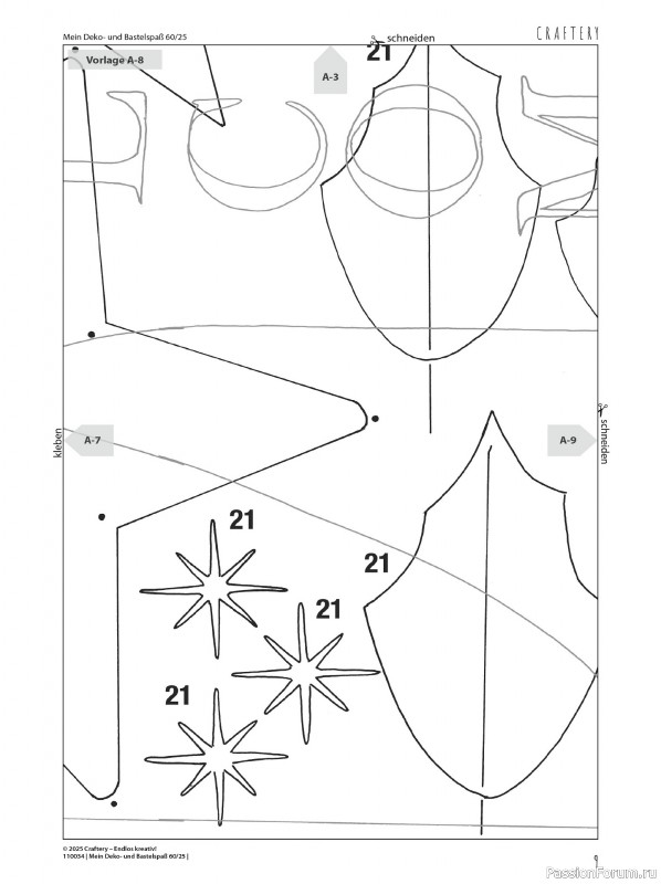 Коллекция проектов для рукодельниц в журнале «Mein Deko und Bastelspass №60 2025»