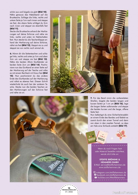 Коллекция проектов для рукодельниц в журнале &laquo;Patchwork Magazin Spezial №51 2026&raquo;