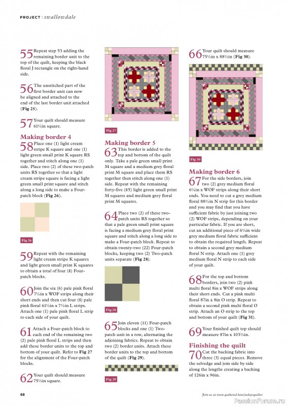 Коллекция проектов для рукодельниц в журнале «Todays Quilter №135 2025»