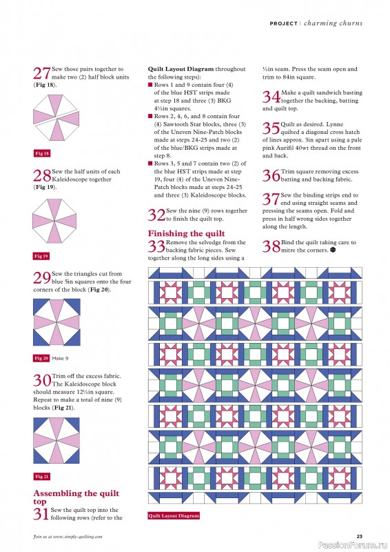 Коллекция проектов для рукодельниц в журнале «Todays Quilter №144 2026»
