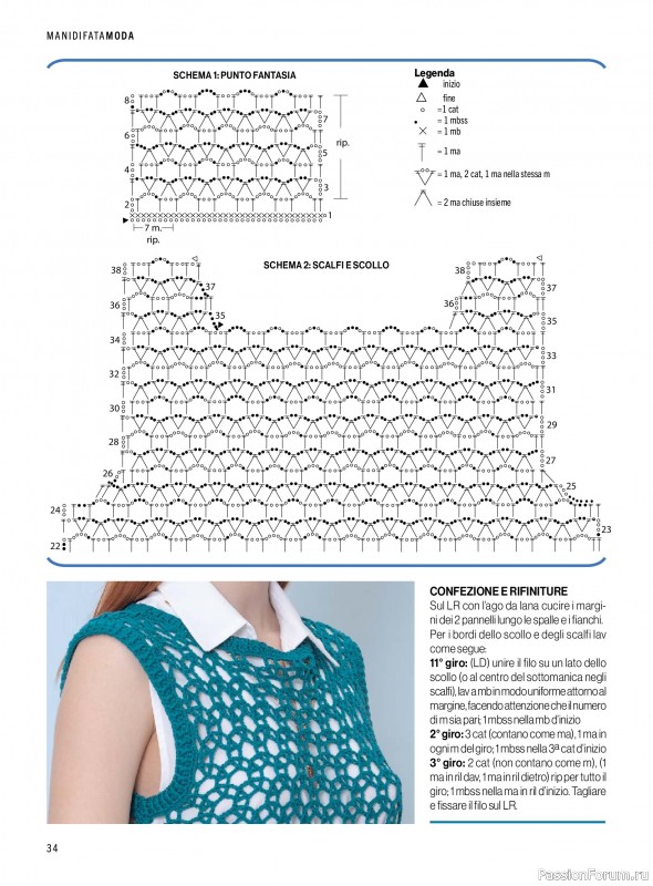Коллекция проектов в журнале &laquo;Mani di Fata Moda - Maggio-Giiugno 2026&raquo;