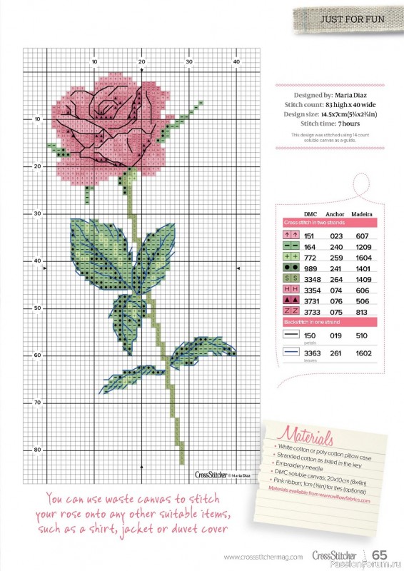 Коллекция вышивки в журнале «CrossStitcher №393 2023»