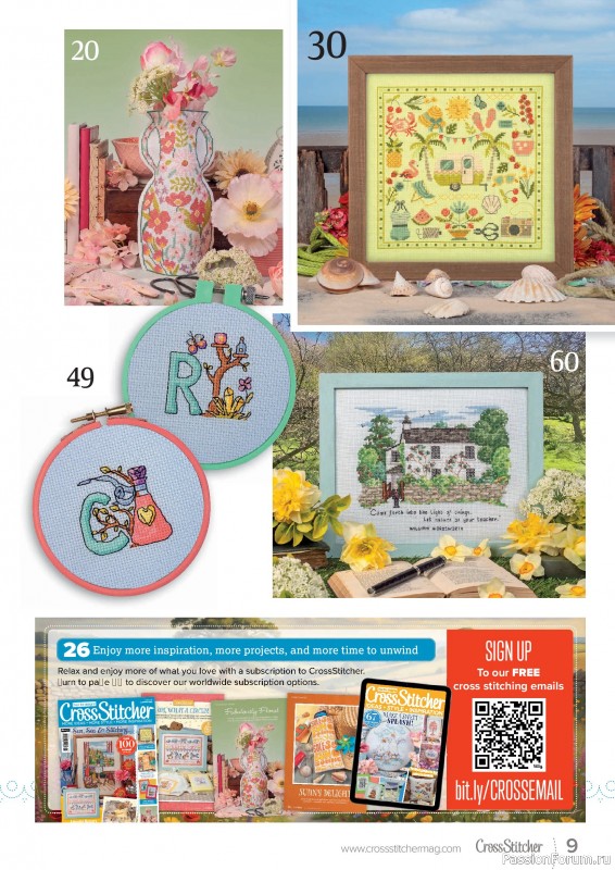 Коллекция вышивки в журнале &laquo;CrossStitcher №436 2026&raquo;