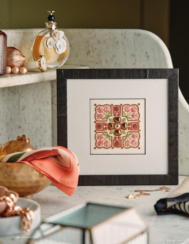 Коллекция вышивки в журнале &laquo;Inspirations №129 2026&raquo;