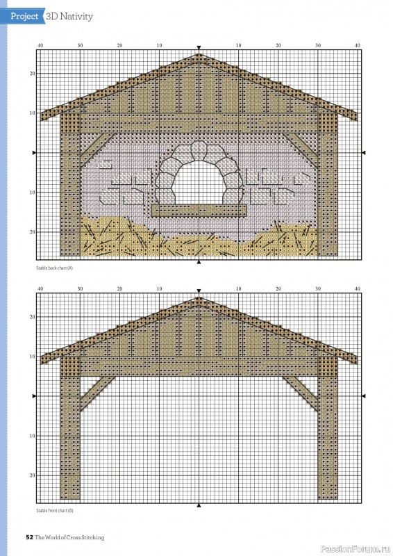 Коллекция вышивки в журнале «The World of Cross Stitching №378 2026»