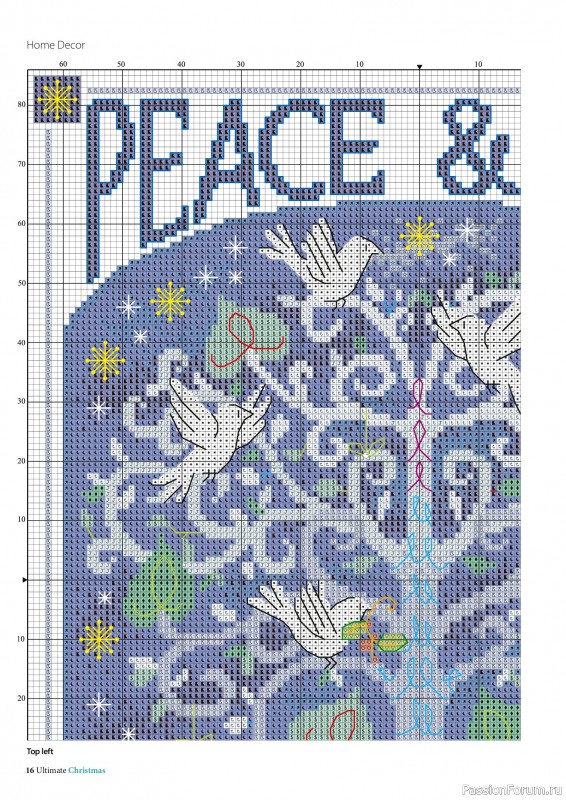 Коллекция вышивки в журнале «Ultimate CrossStitch – Christmas 2026»